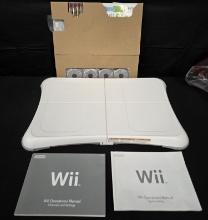 Brand New Wii Fit Balance Board with used WII Fit Plus game