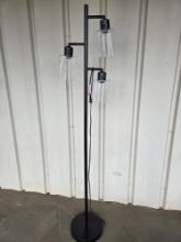 3 Bulb Floor Lamp with Globes 67 1/2" Tall