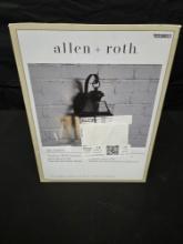 Allen + Roth Outdoor Wall Lantern Brayden Matte Black