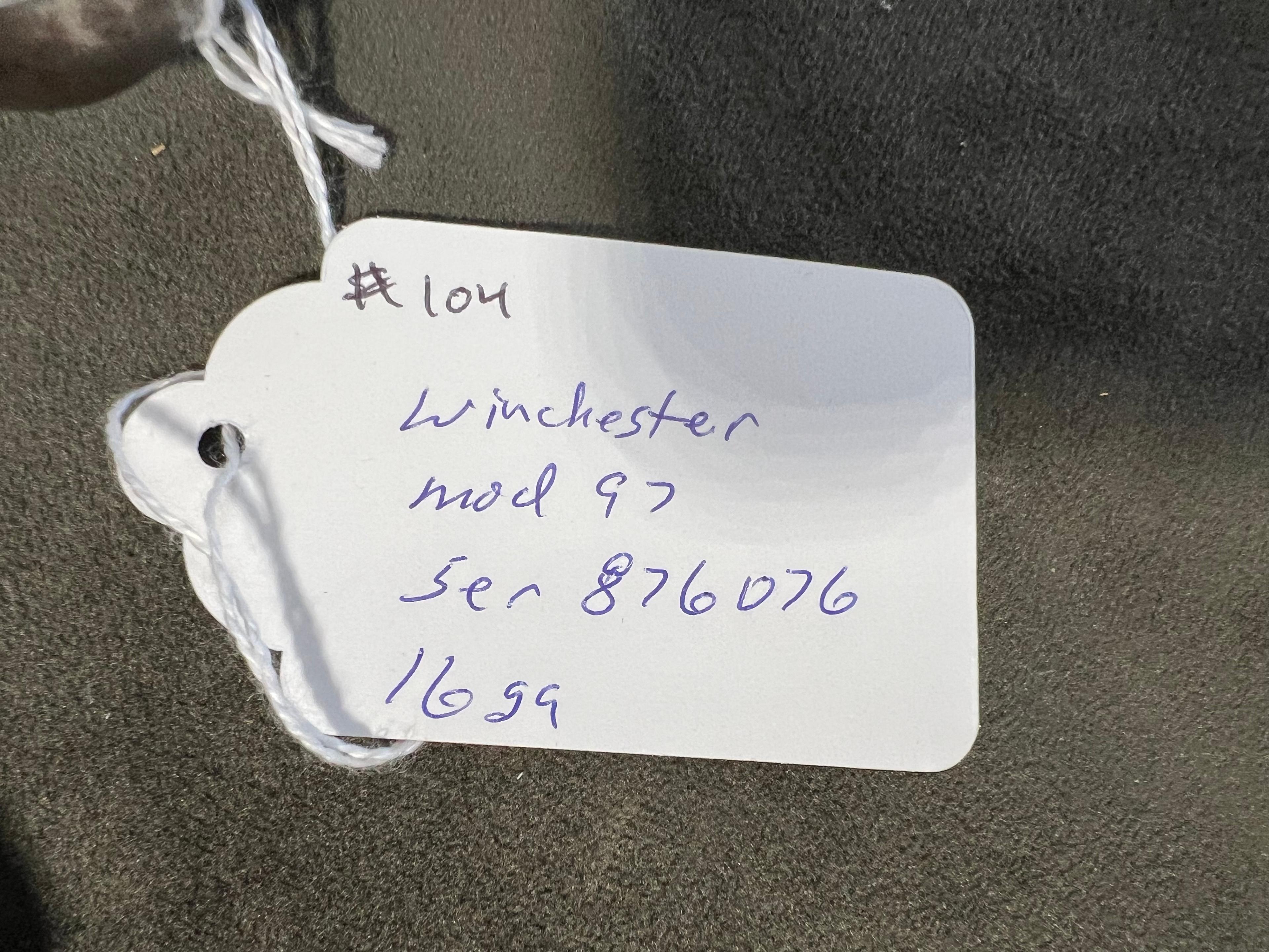 WINCHESTER MDL. 97 16 GA.