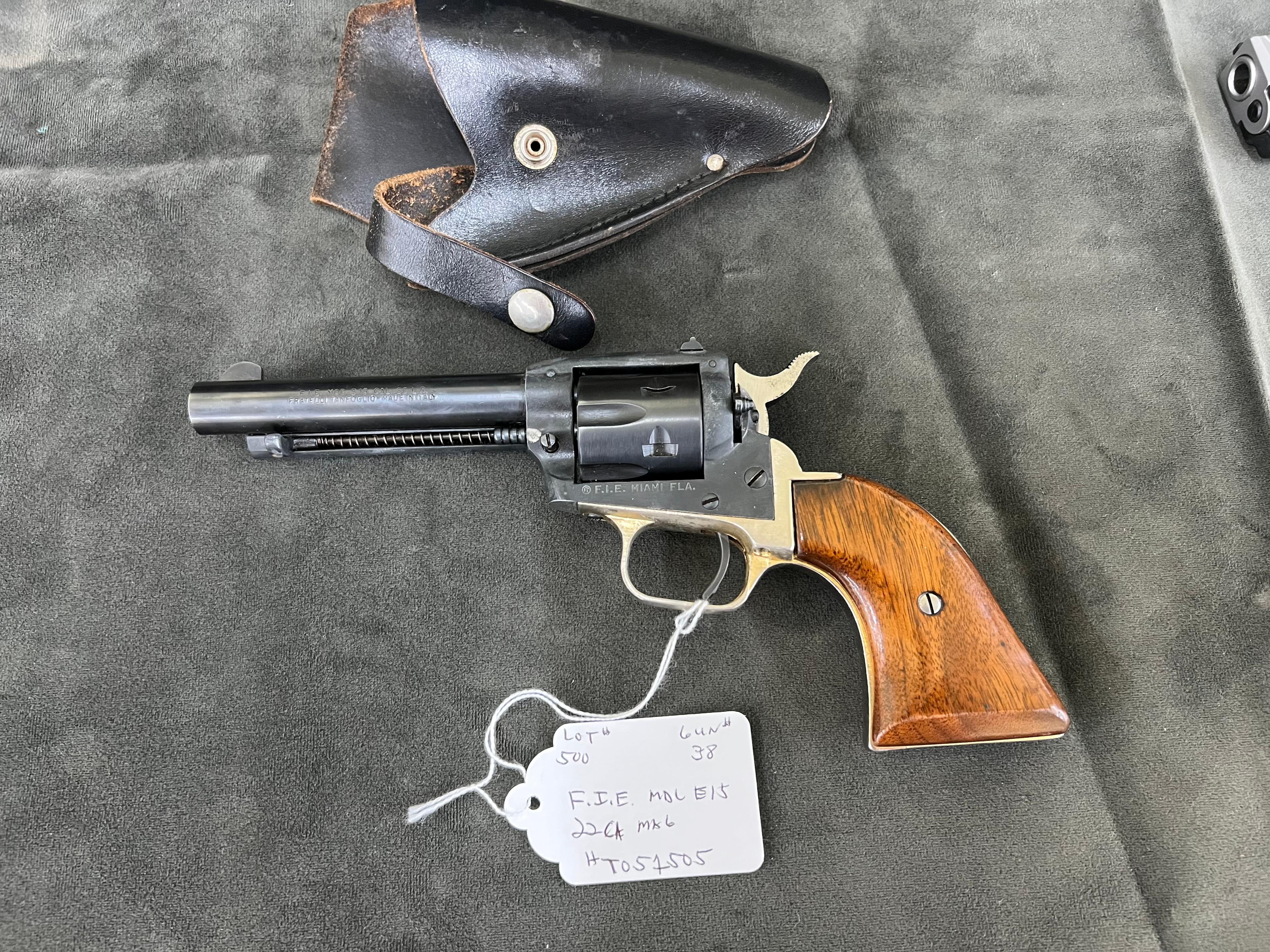 F.I.E., 22 CA. MAG REVOLVER