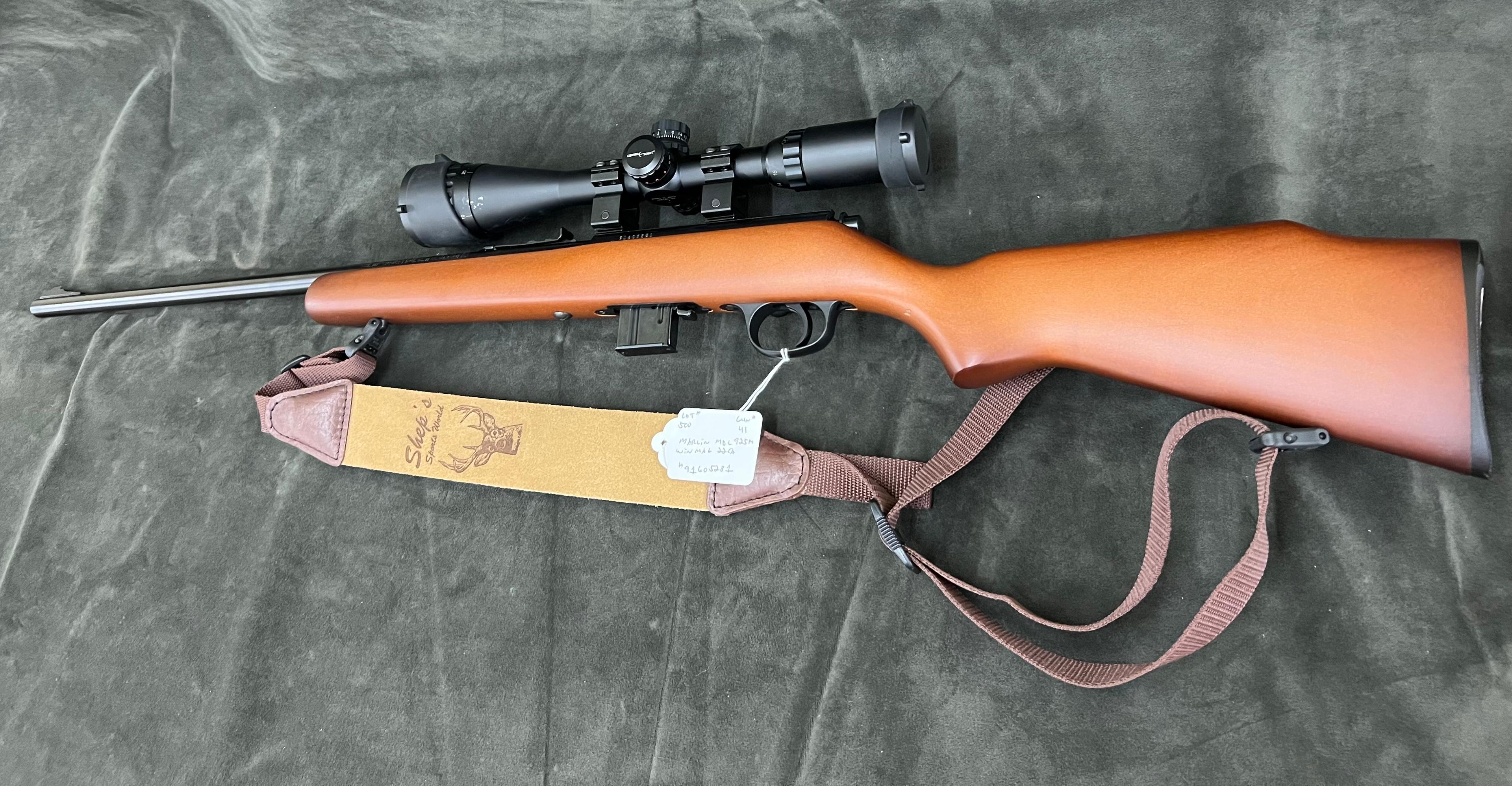 MARLIN MDL. 925M, WIN MAG, 22 CA.