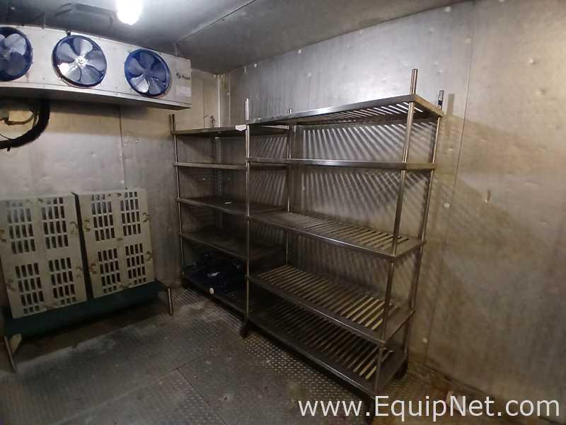Lot of Eight Steel Racks