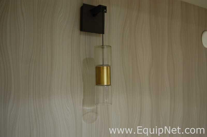 Lot of Lounge Area Light Fixtures, Round Tables, Chairs and cabinets