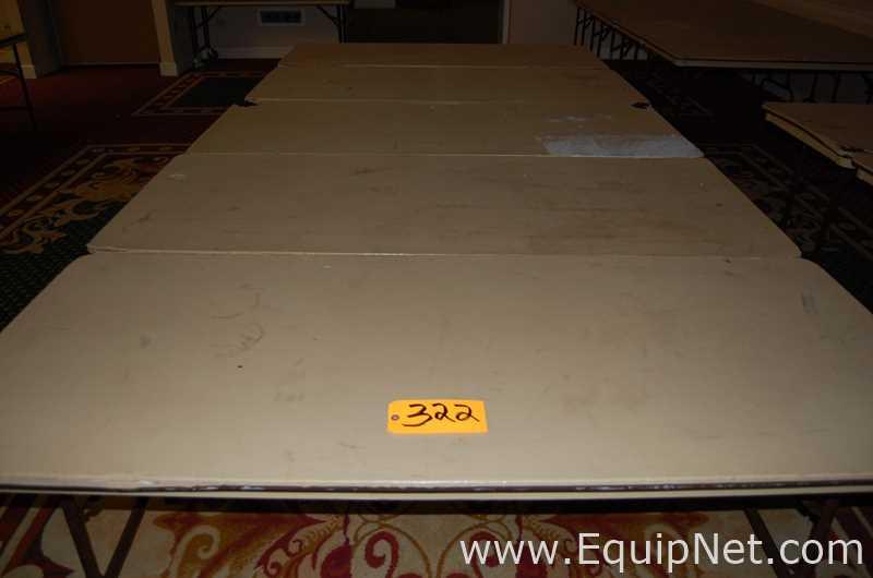 Lot of Five Foldable Tables