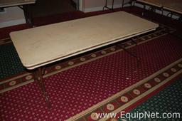 Lot of Five Foldable Tables