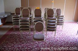 Lot of Sixty-Six Ballroom Chairs