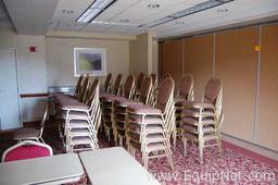 Lot of Sixty-Six Ballroom Chairs