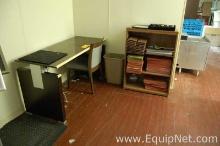 Lot of Desk, Chair and Bookcase