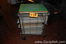 Cutting Board Cart with Cuttinf Boards