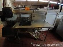 Steel Sink Table