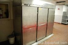 Hobart HE3-2 Three Steel Door Commercial Refrigerator