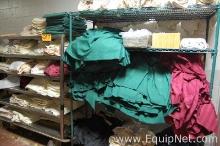 Two Metal Rack with Table Cloths