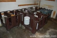 Lot of Eight Plate Carrier