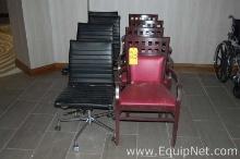 Lot of Eight Chairs