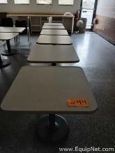 Lot of Six Breakroom Tables