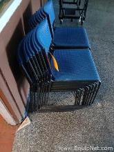 Lot of Eighteen Breakroom Chairs