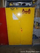 Lot of Two Flammable Cabinets