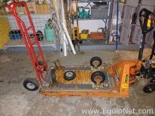 Pallet Jack, Dolly and Electric Drain Snake Stand