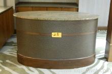 Oval Granite Top Greeting Desk
