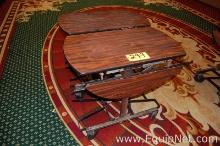 Lot of Two Room Service Tables