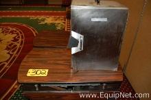 Lot of Two Room Service Tables and Five Food Coolers