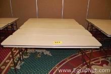 Lot of Five Foldable Tables