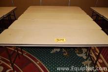 Lot of Five Foldable Tables