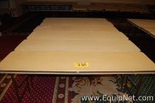 Lot of Six Foldable Tables