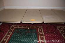 Lot of Five Foldable Tables