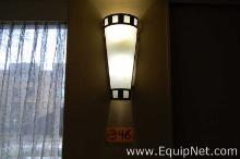 Lot of Eight Wall Fixture Lights
