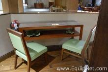 Lot of Table and Two Chairs