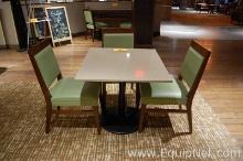 Lot of One Table and Three Chairs