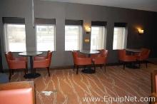 Lot of Three Tables and Six Chairs