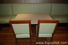 Lot of One Table, Two Chairs and One Bench