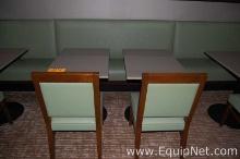 Lot of Two Tables, Two Chairs, and One Bench