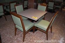 Lot of One Table and Four Chairs