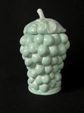 Red Wing Gypsy Trail Hostess Ware Grape Cookie Jar with Lid