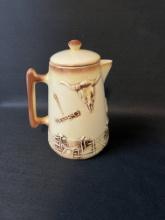 1960 McCoy El Rancho Vintage Bar-B-Q Coffee Server with Warmer Cart