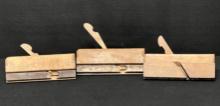 Wooden Molding Plane, Ohio Tool Wooden Molding Plane, and Merrill Wooden Molding Plane