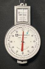 David Bradley Farmers Dairy Scale & Pelouze Model #61 Dairy Scale