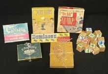 Vintage Children's Games and Numerical Blocks
