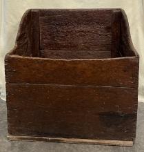 Early Rustic Primitive Wood Bin/Box