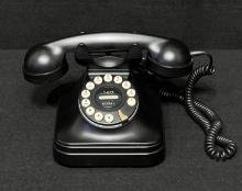 Vintage Remake of 1950's Rotary Style Push Button Phone including Landline Wiring