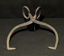 Antique Cast Iron Ice Tongs