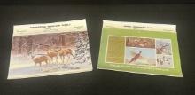 Remington Dupont 1993 Tom Beecham Midwester Shooter's Suppy & 1973 Dering Commission Wall Calendars