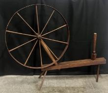 Antique Large Wooden Yarn Winder