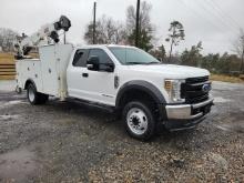 2019 Ford F450 Extra Cab 4x4 Service Crane