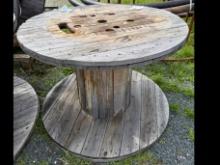 Metal Spool with Conduit