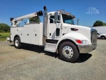 2008 Peterbilt 335 10k lb. Service Crane Truck